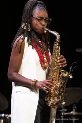 Cormons, 23-10-2021 - JAZZ&WINE OF PEACE 2021 - Circolo Culturale  Controtempo - Teatro Comunale di Cormons - LAKECIA BENJAMIN “Pursuance: The Coltranes” (USA) - Lakecia Benjamin: alto saxophone;
Taber Gable: piano;
Ivan Taylor: bass;
E.J. Strickland: drums - Foto © 2021 Luca d’Agostino / Phocus Agency