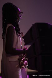 Cormons, 23-10-2021 - JAZZ&WINE OF PEACE 2021 - Circolo Culturale  Controtempo - Teatro Comunale di Cormons - LAKECIA BENJAMIN “Pursuance: The Coltranes” (USA) - Lakecia Benjamin: alto saxophone;
Taber Gable: piano;
Ivan Taylor: bass;
E.J. Strickland: drums - Foto © 2021 Luca d’Agostino / Phocus Agency