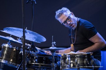 Cormons, 22-10-2021 - JAZZ&WINE OF PEACE 2021 - Circolo Culturale  Controtempo -  Teatro Comunale di Cormons - LINDA MAY HAN OH 4tet - Linda May Han Oh: acoustic and electric bass – Fabian Almazan: piano, electronics - Greg Ward: alto sax – Ziv Ravitz: drums - Foto © 2021 Luca d’Agostino / Phocus Agency