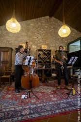 Marco Centasso: double bass – Alberto Collodel: sax