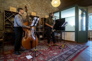 Marco Centasso: double bass – Alberto Collodel: sax