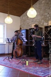 Marco Centasso: double bass – Alberto Collodel: sax
