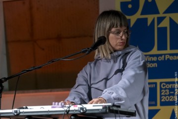 Maria Chiara Argirò: voice, synth, sampler, effects - Jake Burgess: guitar, voice, synth - Riccardo Chiaberta: drums, electronics, bass synth