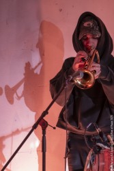 Maria Chiara Argirò: voice, synth, sampler, effects - Jake Burgess: guitar, voice, synth - Riccardo Chiaberta: drums, electronics, bass synth