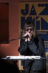 Maria Chiara Argirò: voice, synth, sampler, effects - Jake Burgess: guitar, voice, synth - Riccardo Chiaberta: drums, electronics, bass synth