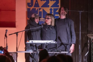 Maria Chiara Argirò: voice, synth, sampler, effects - Jake Burgess: guitar, voice, synth - Riccardo Chiaberta: drums, electronics, bass synth