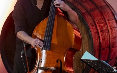 Naïssam Jalal: flute, voice, ney, compositions - Claude Tchamitchian: double bass