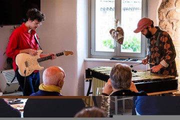 Paolo Peruzzi vibraphone - Luca Zennaro: guitar