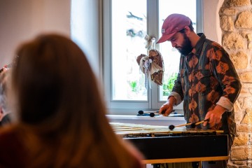 Paolo Peruzzi vibraphone - Luca Zennaro: guitar