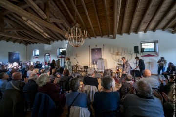 “Senseless Acts of Love” Rosa Brunello: electric and double bass - Yazz Ahmed: trumpet - Tamar Osborn: baritone sax, flute - Enrico Terragnoli: guitars - Marco Frattini: drums