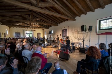 “Senseless Acts of Love” Rosa Brunello: electric and double bass - Yazz Ahmed: trumpet - Tamar Osborn: baritone sax, flute - Enrico Terragnoli: guitars - Marco Frattini: drums