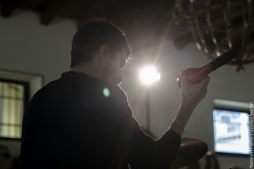 “Senseless Acts of Love” Rosa Brunello: electric and double bass - Yazz Ahmed: trumpet - Tamar Osborn: baritone sax, flute - Enrico Terragnoli: guitars - Marco Frattini: drums