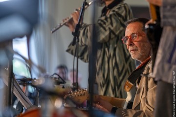 “Senseless Acts of Love” Rosa Brunello: electric and double bass - Yazz Ahmed: trumpet - Tamar Osborn: baritone sax, flute - Enrico Terragnoli: guitars - Marco Frattini: drums