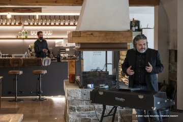 Gorizia, 22-10-2021 - JAZZ&WINE OF PEACE 2021 - Circolo Culturale  Controtempo -  Klanjscek - loc Ossario - Jazz&Taste - RUDY FANTIN - Fender Rhodes - Foto © 2021 Luca Valenta / Phocus Agency