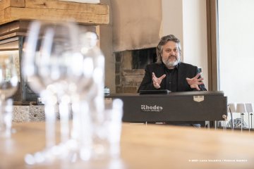 Gorizia, 22-10-2021 - JAZZ&WINE OF PEACE 2021 - Circolo Culturale  Controtempo -  Klanjscek - loc Ossario - Jazz&Taste - RUDY FANTIN - Fender Rhodes - Foto © 2021 Luca Valenta / Phocus Agency