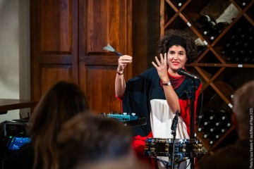 Sara Longo & Alvise Seggi “Mystery Tour” - Sara longo: voice, effects - Alvise Seggi: cello, double bass, electronics