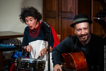Sara Longo & Alvise Seggi “Mystery Tour” - Sara longo: voice, effects - Alvise Seggi: cello, double bass, electronics