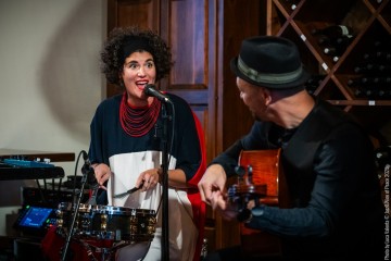 Sara Longo & Alvise Seggi “Mystery Tour” - Sara longo: voice, effects - Alvise Seggi: cello, double bass, electronics