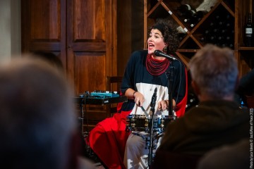 Sara Longo & Alvise Seggi “Mystery Tour” - Sara longo: voice, effects - Alvise Seggi: cello, double bass, electronics