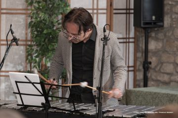 Mossa, 25-10-2021 - JAZZ&WINE OF PEACE 2021 - Circolo Culturale  Controtempo  - Villa Villa Codelli - THERE BE MONSTERS - Boštjan Simon: tenor and soprano saxophones;
Mirko Cisilino: trumpet;
Luigi Vitale: vibraphone;
Goran Krmac: tuba;
Bojan Krhlanko: drums - Foto © 2021 Luca d’Agostino / Phocus Agency