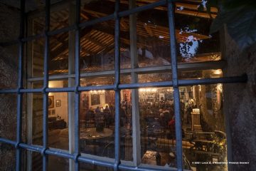 Mossa, 25-10-2021 - JAZZ&WINE OF PEACE 2021 - Circolo Culturale  Controtempo  - Villa Villa Codelli - THERE BE MONSTERS - Boštjan Simon: tenor and soprano saxophones;
Mirko Cisilino: trumpet;
Luigi Vitale: vibraphone;
Goran Krmac: tuba;
Bojan Krhlanko: drums - Foto © 2021 Luca d’Agostino / Phocus Agency