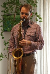 Andrej Thompson: sax - Žiga Ipavec: drums