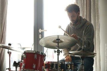Andrej Thompson: sax - Žiga Ipavec: drums