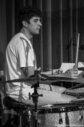 Trieste, 22/06/2022 - Auditorium Museo Revoltella - Circolo Controtempo - Le Nuove Rotte del Jazz 2022 - VICEVERSA – the music of Charles Mingus - Flavio Davanzo: tromba - Riccardo Pitacco: trombone - Gabriele De Leporini: chitarra elettrica - Giovanni Maier: contrabbasso - Francesco Vattovaz: batteria - Scuola di Jazz del Conservatorio “Giuseppe Tartini” di Trieste - Foto Luca A. d'Agostino/ Phocus Agency © 2022
