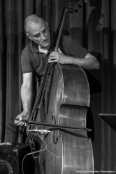 Trieste, 22/06/2022 - Auditorium Museo Revoltella - Circolo Controtempo - Le Nuove Rotte del Jazz 2022 - VICEVERSA – the music of Charles Mingus - Flavio Davanzo: tromba - Riccardo Pitacco: trombone - Gabriele De Leporini: chitarra elettrica - Giovanni Maier: contrabbasso - Francesco Vattovaz: batteria - Scuola di Jazz del Conservatorio “Giuseppe Tartini” di Trieste - Foto Luca A. d'Agostino/ Phocus Agency © 2022