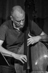Trieste, 22/06/2022 - Auditorium Museo Revoltella - Circolo Controtempo - Le Nuove Rotte del Jazz 2022 - VICEVERSA – the music of Charles Mingus - Flavio Davanzo: tromba - Riccardo Pitacco: trombone - Gabriele De Leporini: chitarra elettrica - Giovanni Maier: contrabbasso - Francesco Vattovaz: batteria - Scuola di Jazz del Conservatorio “Giuseppe Tartini” di Trieste - Foto Luca A. d'Agostino/ Phocus Agency © 2022
