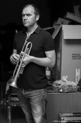 Trieste, 22/06/2022 - Auditorium Museo Revoltella - Circolo Controtempo - Le Nuove Rotte del Jazz 2022 - VICEVERSA – the music of Charles Mingus - Flavio Davanzo: tromba - Riccardo Pitacco: trombone - Gabriele De Leporini: chitarra elettrica - Giovanni Maier: contrabbasso - Francesco Vattovaz: batteria - Scuola di Jazz del Conservatorio “Giuseppe Tartini” di Trieste - Foto Luca A. d'Agostino/ Phocus Agency © 2022