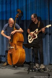 Trieste, 22/06/2022 - Auditorium Museo Revoltella - Circolo Controtempo - Le Nuove Rotte del Jazz 2022 - VICEVERSA – the music of Charles Mingus - Flavio Davanzo: tromba - Riccardo Pitacco: trombone - Gabriele De Leporini: chitarra elettrica - Giovanni Maier: contrabbasso - Francesco Vattovaz: batteria - Scuola di Jazz del Conservatorio “Giuseppe Tartini” di Trieste - Foto Luca A. d'Agostino/ Phocus Agency © 2022