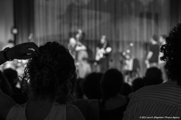 Trieste, 22/06/2022 - Auditorium Museo Revoltella - Circolo Controtempo - Le Nuove Rotte del Jazz 2022 - VICEVERSA – the music of Charles Mingus - Flavio Davanzo: tromba - Riccardo Pitacco: trombone - Gabriele De Leporini: chitarra elettrica - Giovanni Maier: contrabbasso - Francesco Vattovaz: batteria - Scuola di Jazz del Conservatorio “Giuseppe Tartini” di Trieste - Foto Luca A. d'Agostino/ Phocus Agency © 2022