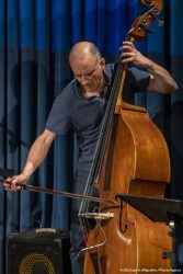 Trieste, 22/06/2022 - Auditorium Museo Revoltella - Circolo Controtempo - Le Nuove Rotte del Jazz 2022 - VICEVERSA – the music of Charles Mingus - Flavio Davanzo: tromba - Riccardo Pitacco: trombone - Gabriele De Leporini: chitarra elettrica - Giovanni Maier: contrabbasso - Francesco Vattovaz: batteria - Scuola di Jazz del Conservatorio “Giuseppe Tartini” di Trieste - Foto Luca A. d'Agostino/ Phocus Agency © 2022