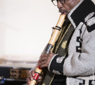 William Parker: doson ngoni, shakuhachi, bass duduk, Serbian flute in F