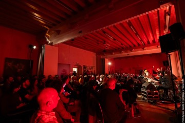 Otis Sandsjö: sax - Dan Nicholls: synths - Petter Eldh: electric bass, moog – Jamie Peet: drums