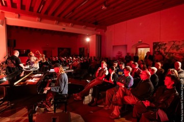 Otis Sandsjö: sax - Dan Nicholls: synths - Petter Eldh: electric bass, moog – Jamie Peet: drums